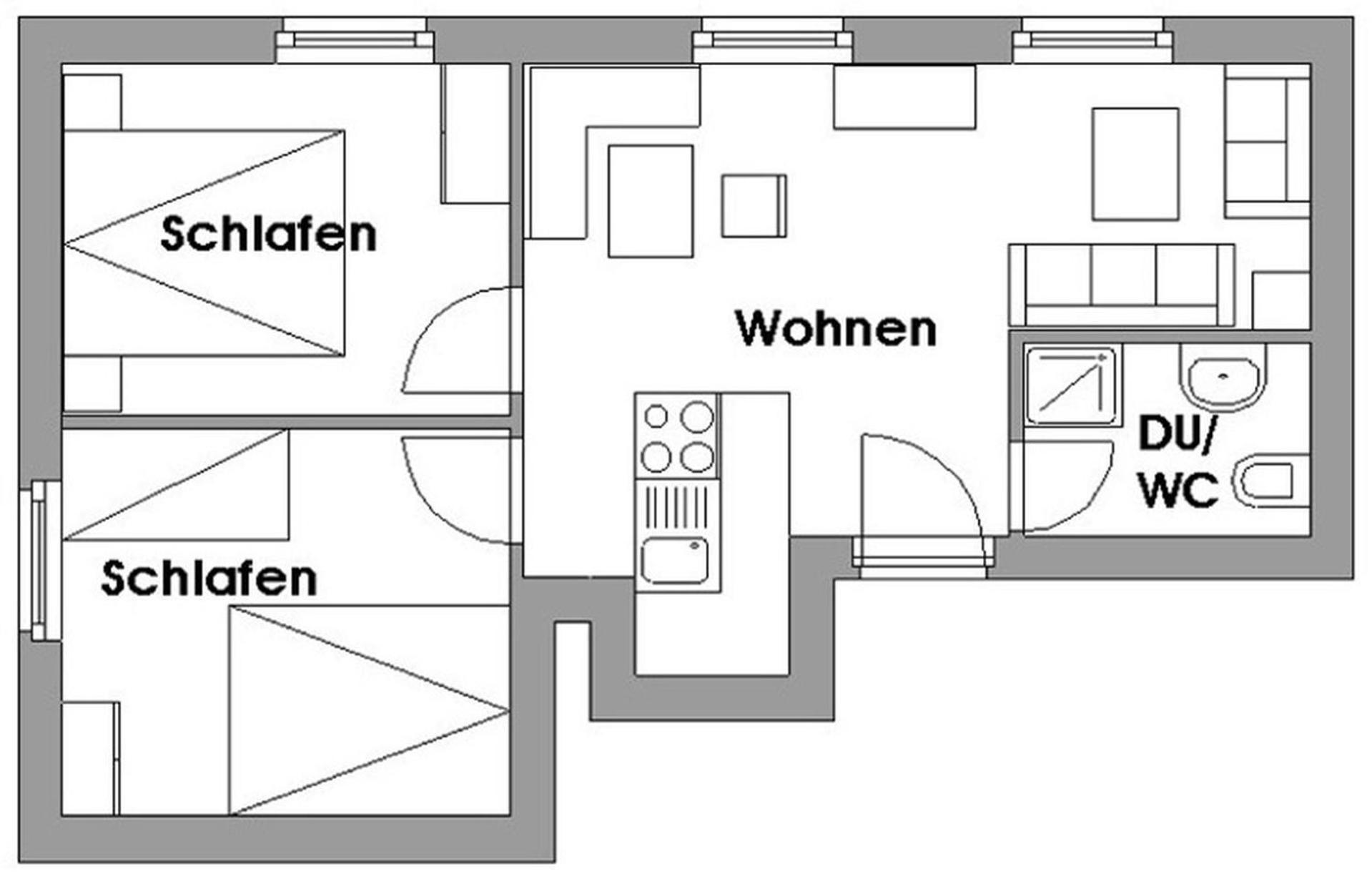 Ferienwohnung Kiebitz I 奥滕多夫 外观 照片